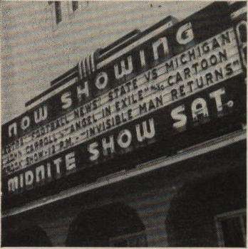 Lansing Drive-In Theatre - MARQUEE - PHOTO FROM RG